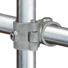 Doos Open klapbaar kruisstuk 90°-C / 33,7 mm (50 stuks)